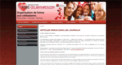 Desktop Screenshot of foire-celibataires.com